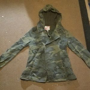 Green Camouflage Jacket
